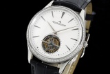 Jaeger LeCoultre Ultra Thin Master Series Automatic Mechanical Leather Watch 43MM