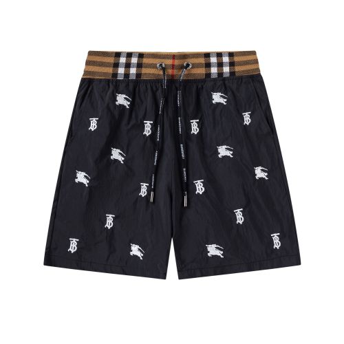 Burberry New Embroidered Logo Five Part Shorts Fashion Casual Beach Pants
