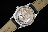 Jaeger LeCoultre Ultra Thin Master Series Automatic Mechanical Leather Watch 43MM