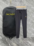 Gucci Unisex Donald Duck Embroidered Versatile Ice Silk Pants Thin Casual Sports Pants