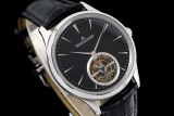Jaeger LeCoultre Ultra Thin Master Series Automatic Mechanical Leather Watch 43MM