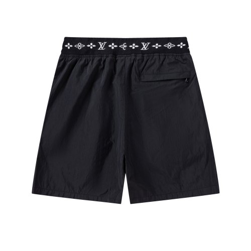 Louis Vuitton New Classic Embroidered Logo Pentagram Shorts Fashion Casual Beach Pants