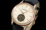 Jaeger LeCoultre Ultra Thin Master Series Automatic Mechanical Leather Watch 43MM
