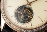 Jaeger LeCoultre Ultra Thin Master Series Automatic Mechanical Leather Watch 43MM