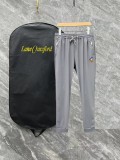 Gucci Unisex Donald Duck Embroidered Versatile Ice Silk Pants Thin Casual Sports Pants
