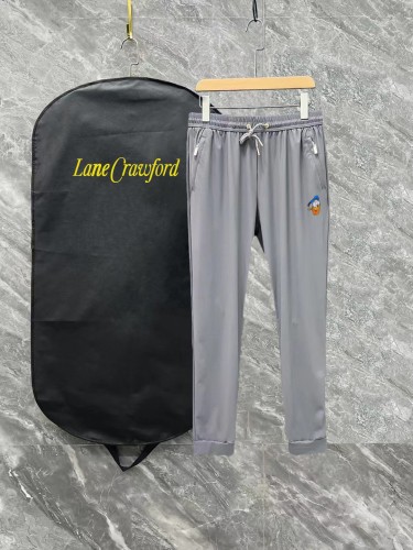 Gucci Unisex Donald Duck Embroidered Versatile Ice Silk Pants Thin Casual Sports Pants