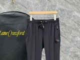 Gucci Unisex Bee Embroidered Versatile Ice Silk Pants Thin Casual Sports Pants