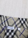 Burberry Classic Diagonal Pattern Casual Beach Shorts