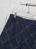 Burberry Classic Diagonal Pattern Casual Beach Shorts