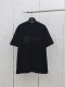 Louis Vuitton New Rainbow Gradient Vertical Pattern Printed Short Sleeve Couple Casual T-shirt