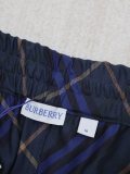Burberry Classic Diagonal Pattern Casual Beach Shorts