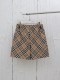 Burberry Classic Diagonal Pattern Casual Beach Shorts