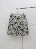 Burberry Classic Diagonal Pattern Casual Beach Shorts