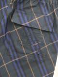 Burberry Classic Diagonal Pattern Casual Beach Shorts