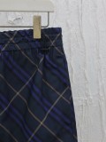 Burberry Classic Diagonal Pattern Casual Beach Shorts