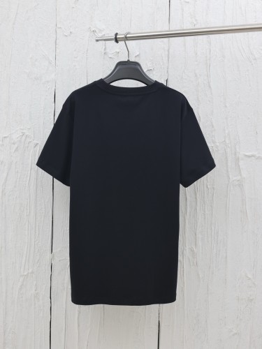 Louis Vuitton New Dyeing Logo Printed Short Sleeve Couple Casual T-shirt