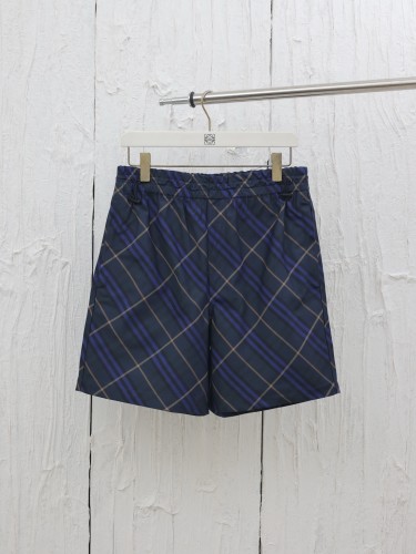 Burberry Classic Diagonal Pattern Casual Beach Shorts