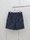 Burberry Classic Diagonal Pattern Casual Beach Shorts
