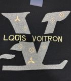 Louis Vuitton New Unisex Front Logo Jacquard Knitted Sweater Round Neck Short Sleeve