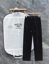 Dior New Men's Classic 3D Logo Casual Pants and Bathroom Pants