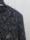 Louis Vuitton New Fashion Python Jacquard Single Breasted Cowboy Coat