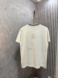 Louis Vuitton New Unisex Front Logo Jacquard Knitted Sweater Round Neck Short Sleeve