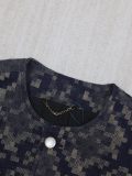 Louis Vuitton New Fashion Python Jacquard Single Breasted Cowboy Coat