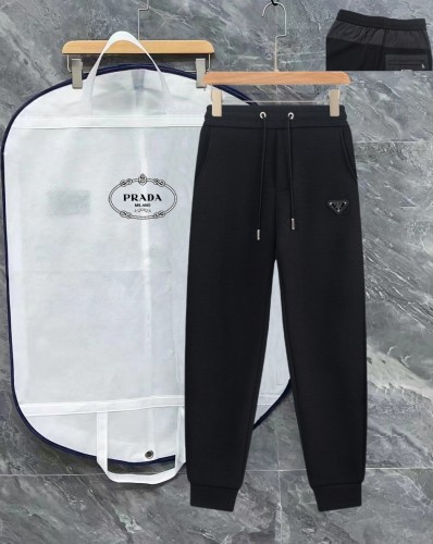 Prada New Men's Classic Logo Casual Pants Bathroom Pants