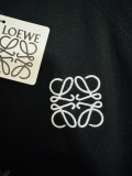 Loewe New Unisex Front Embroidered Logo Jacquard Knitted Short Sleeve
