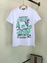 Louis Vuitton New Fashion Printed Short Sleeve Couple Casual Round Neck T-shirt