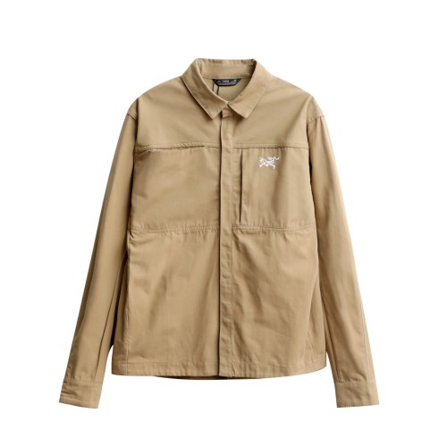 ARC'TERYX New Unisex Embroidered Logo Casual Shirt Jacket Coat