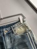 Louis Vuitton New Fashion Loose Wide Leg Jeans Unisex Washed Straight Pants