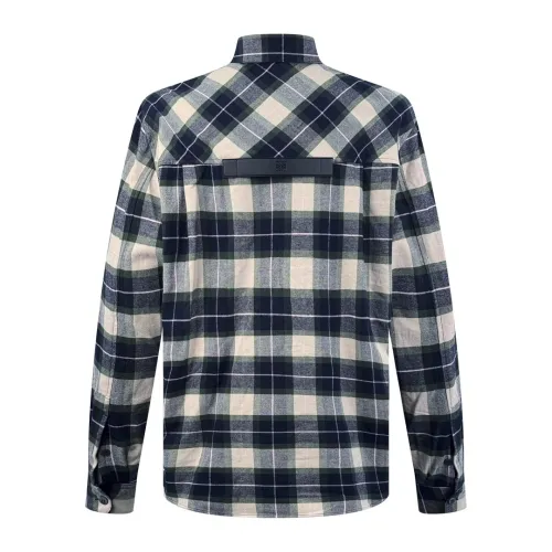 Loewe New Classic Checkered Long Sleeve Shirt Coat