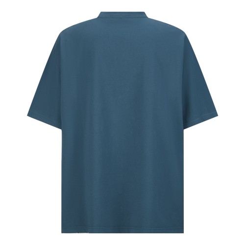 Balenciaga New Double B Wheat Sprout Embroidery Casual Short Sleeve