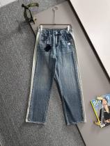 Prada New Trendy Loose Wide Leg Jeans Straight Pants