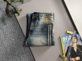 Louis Vuitton New Fashion Loose Wide Leg Jeans Unisex Washed Straight Pants