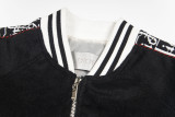 Dior x Kaws New Year Of The Snake Embroidered Baseball Jacket