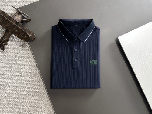 Gucci Fashion Embroidered Logo Polo Collar T-shirt