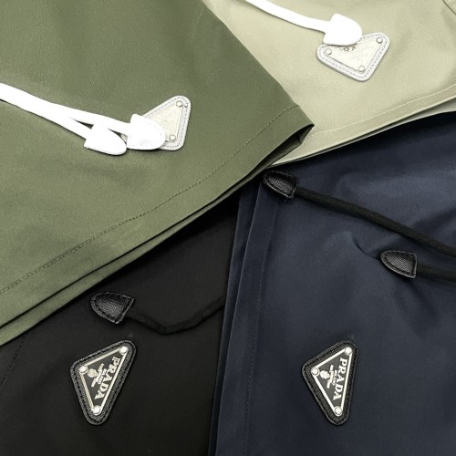 Prada Classic Triangle Logo Casual Shorts Unisex Versatile Shorts