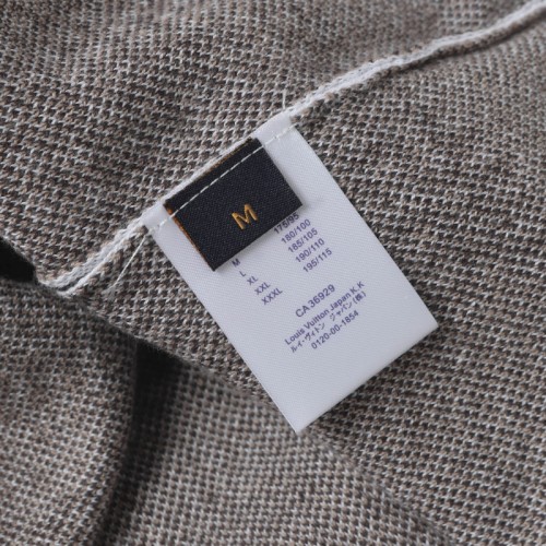 Louis Vuitton Spring/Summer Fashion Jacquard Knitted Short Sleeves