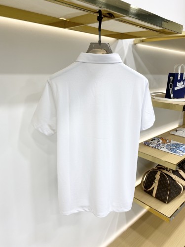 Moncler Classic Business Logo Printed Versatile Casual Polo T-shirt