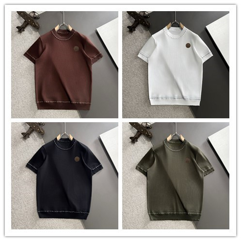 Louis Vuitton New Couple Casual Knitted Short Sleeve