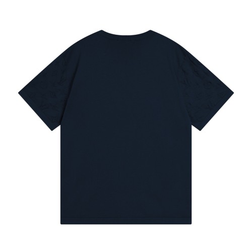 Louis Vuitton New Couple Jacquard Wool Knitted Short Sleeve