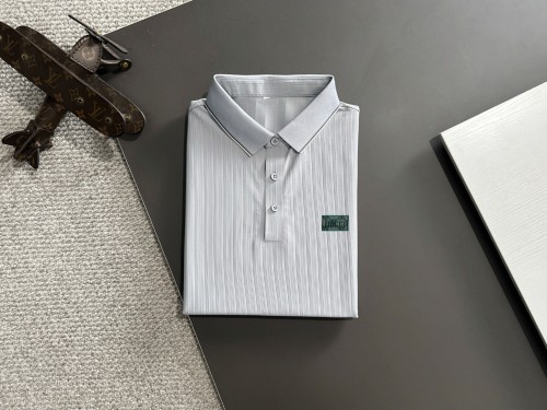 Gucci Fashion Embroidered Logo Polo Collar T-shirt