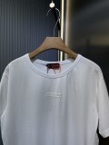 Gucci New Classic Patchwork Embroidered Round Neck Short Sleeve