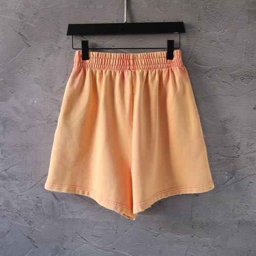 Balenciaga New BB Embroidered Washed Shorts Unisex Casual Sports Pants