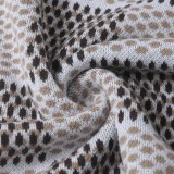 Louis Vuitton Spring/Summer Fashion Jacquard Knitted Short Sleeves