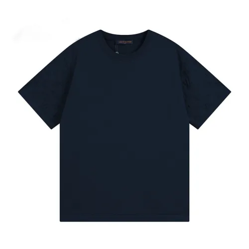 Louis Vuitton New Couple Jacquard Wool Knitted Short Sleeve
