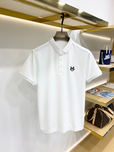 Moncler Classic Business Logo Printed Versatile Casual Polo T-shirt