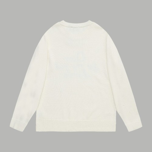 Dior New Fashion Logo Jacquard Round Neck Wool Sweater